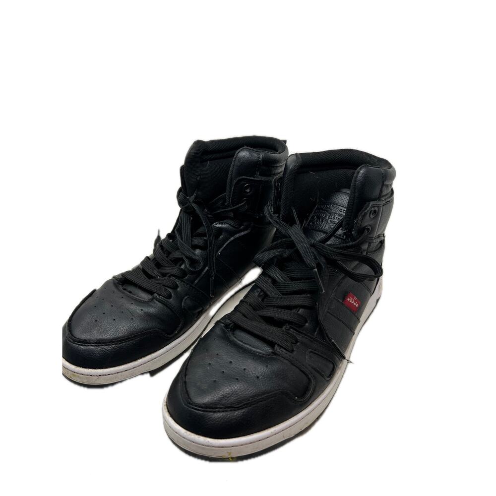 Levis Stanton High Top Leather Sneaker Womans 10
